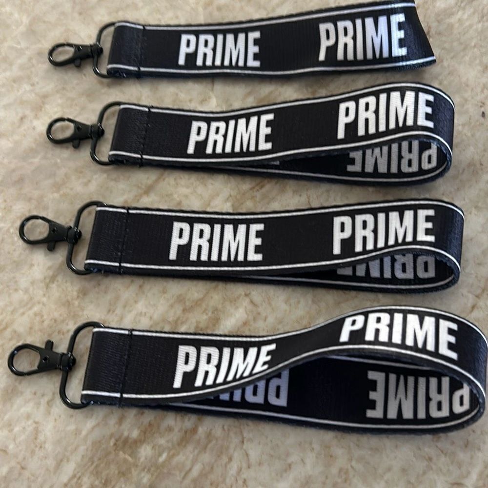 4 Black Keychains